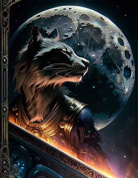 Tarot card/ card 18: the moon/ Dream, unconscious, secret ge...