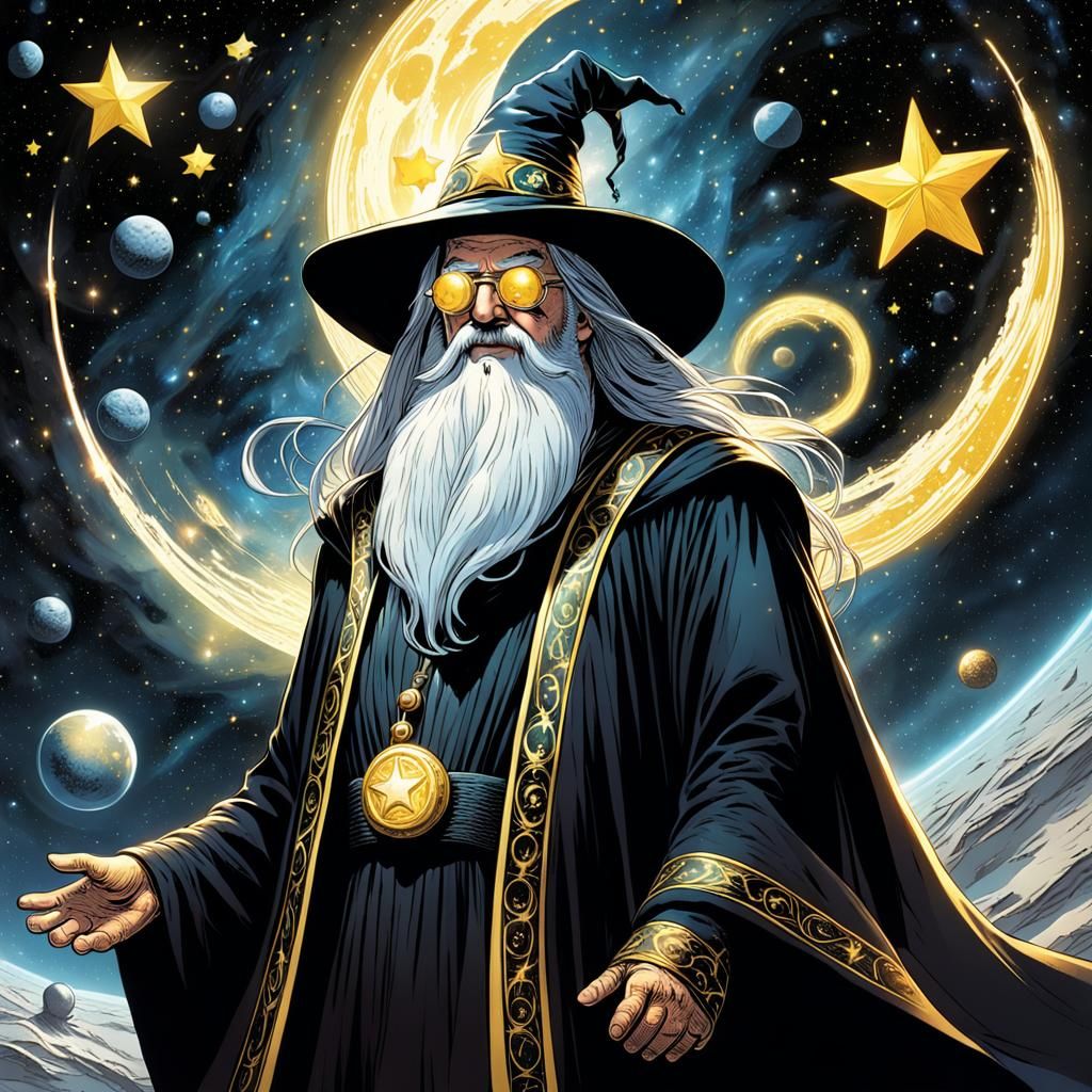 Stardust the Super Wizard - AI Generated Artwork - NightCafe Creator