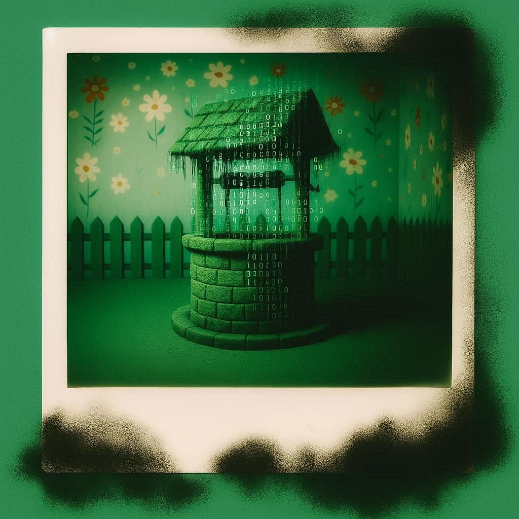 Green normally means not well.