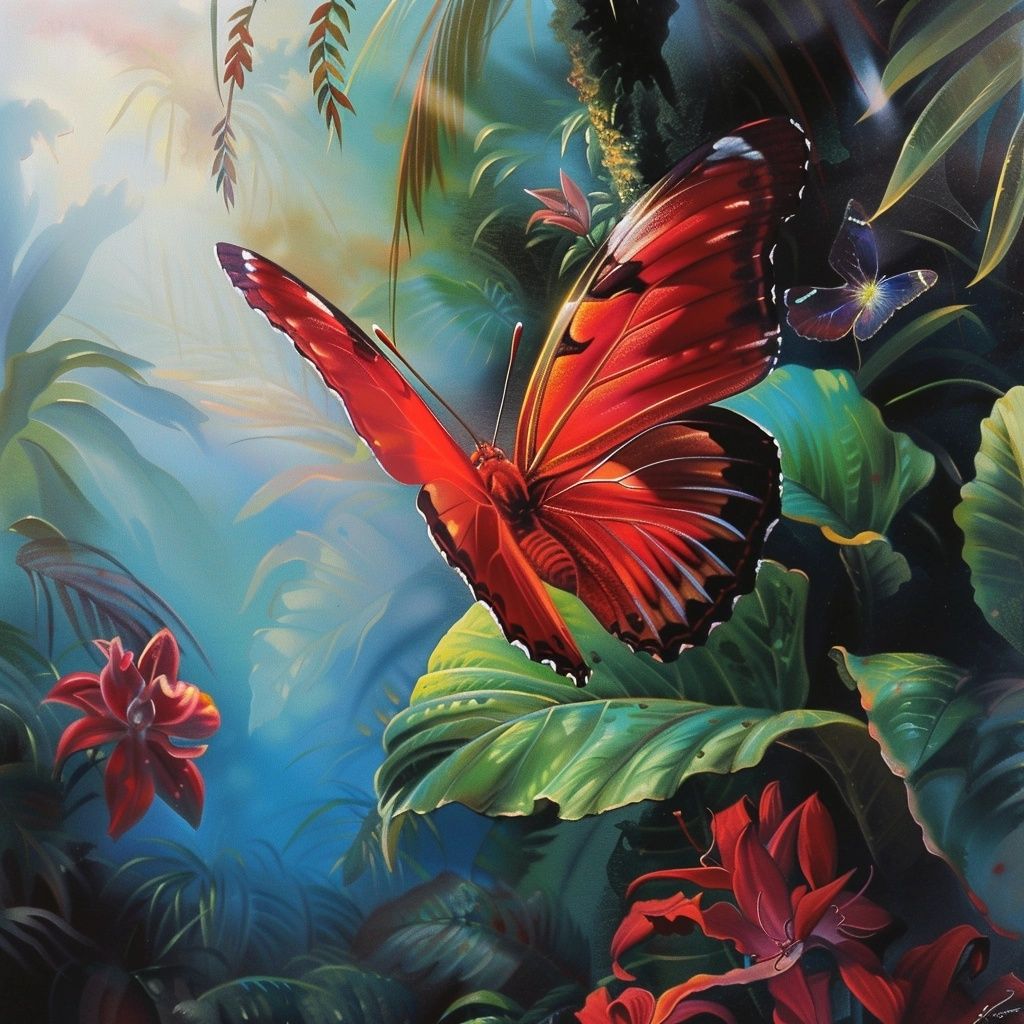 Red Butterfly