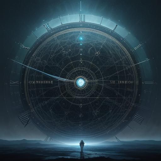 The Illusion of Time: complex network of events onto which w...