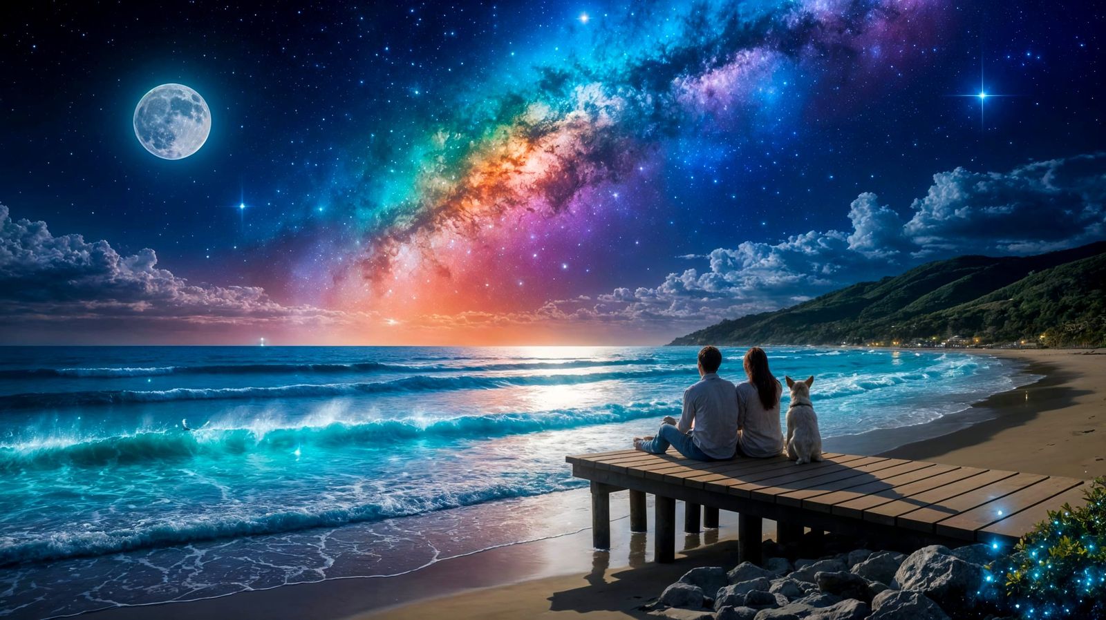 Beautiful Starry night.  by @Ylona