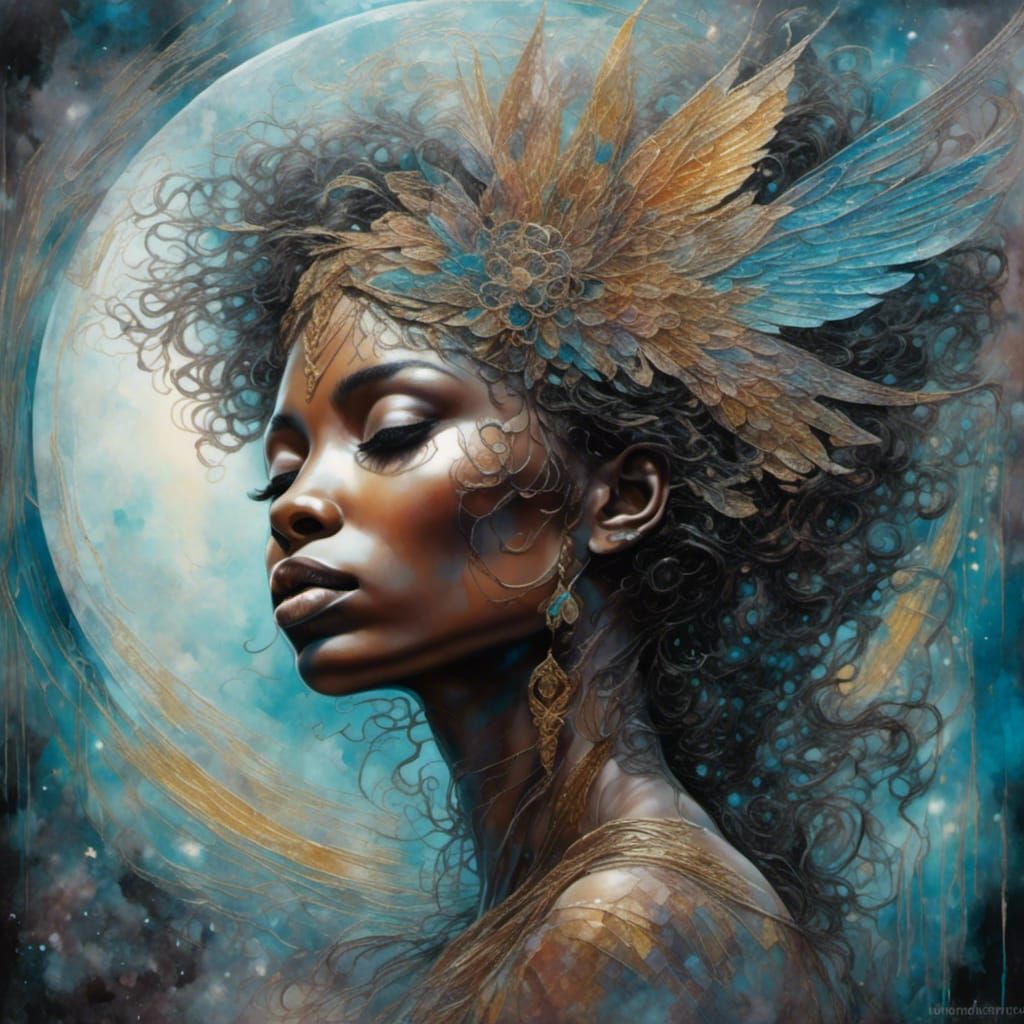 Dreamy Fae  by @Mangus Khan