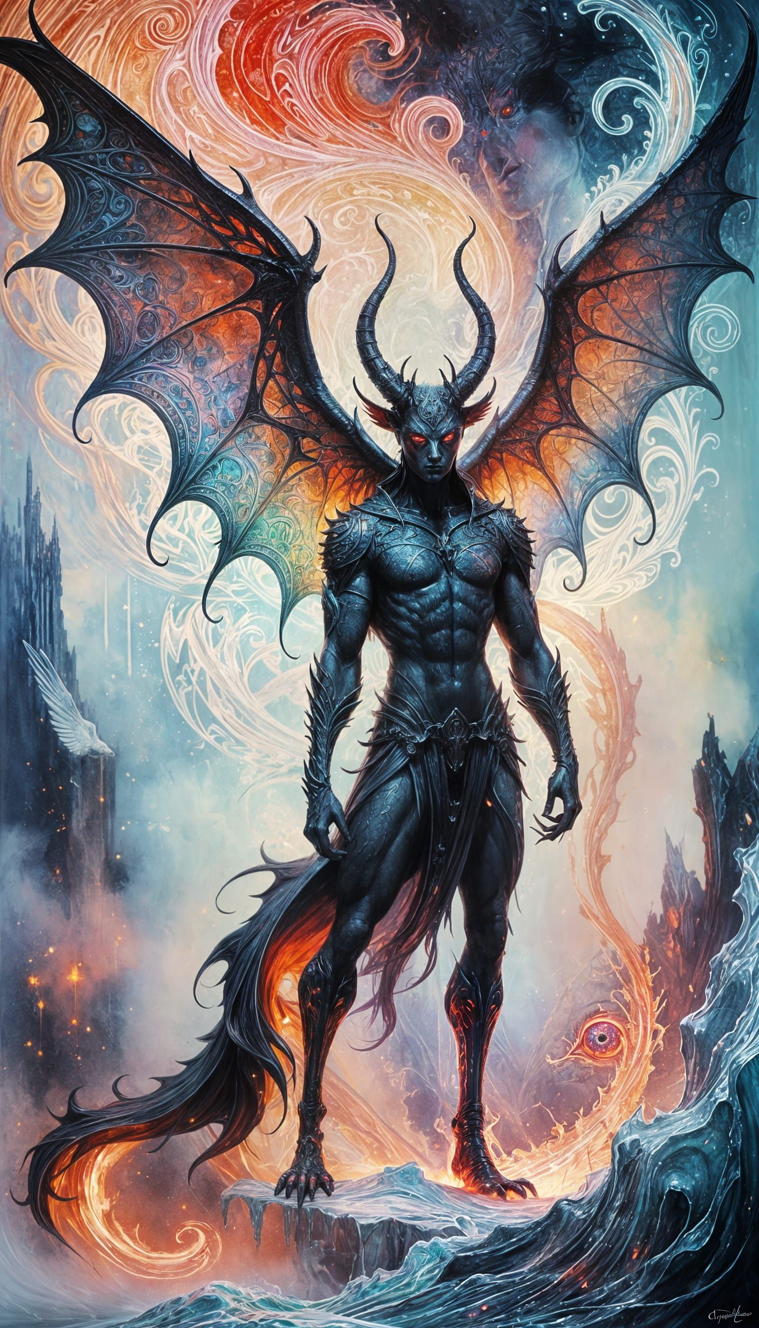 The Lord of The 666  by @David Grey