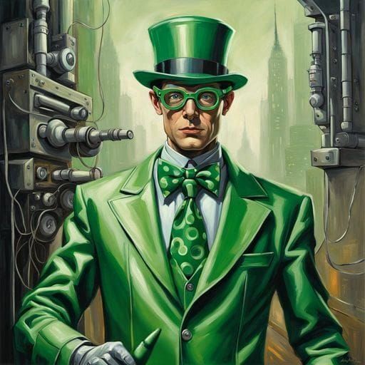 Mildly Cyborg Riddler 