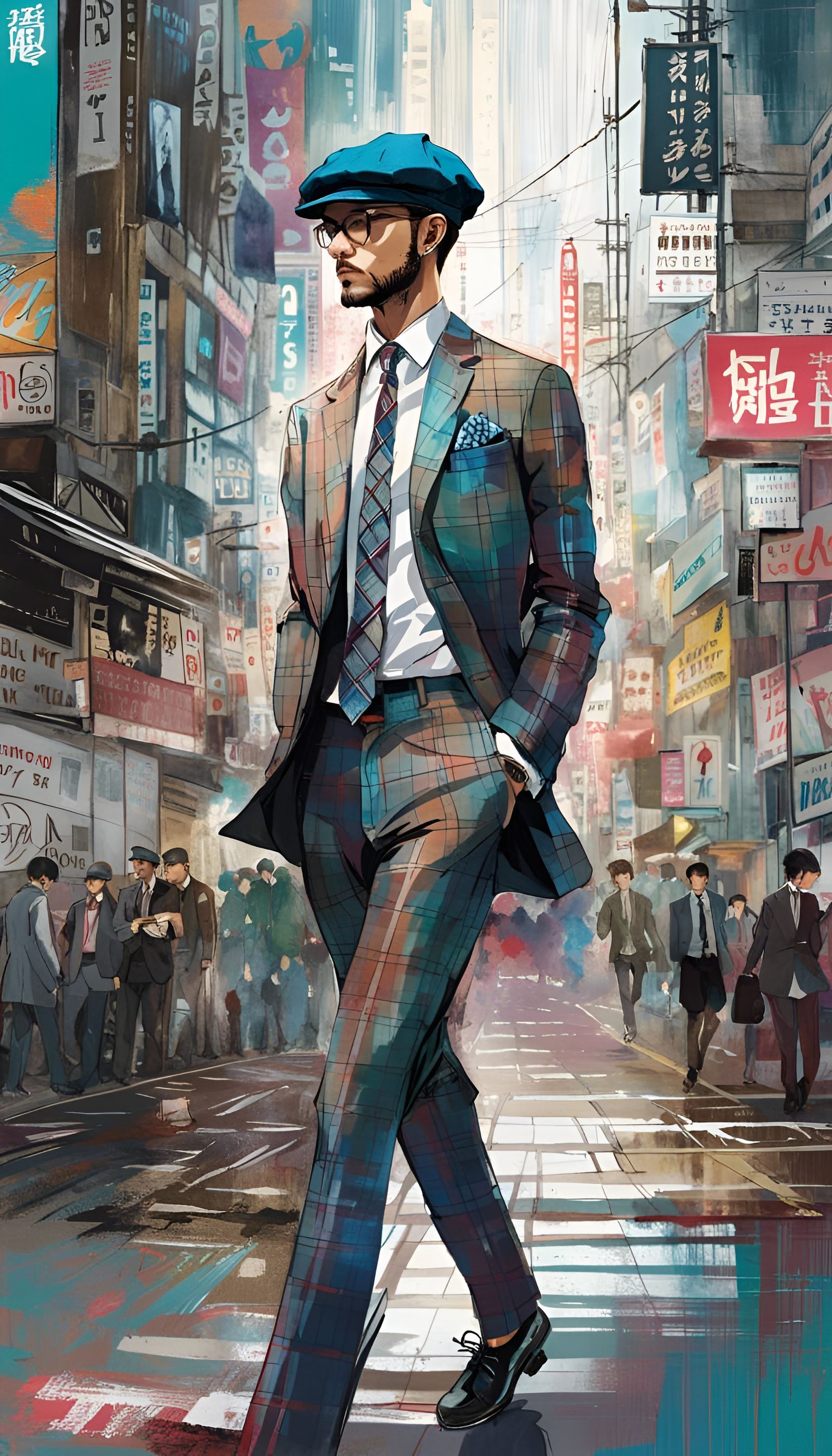 Hipster street  by @cheesepuff 