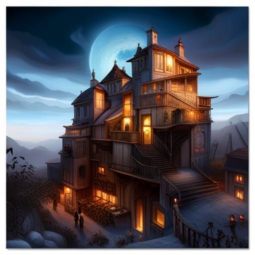 Haunted town