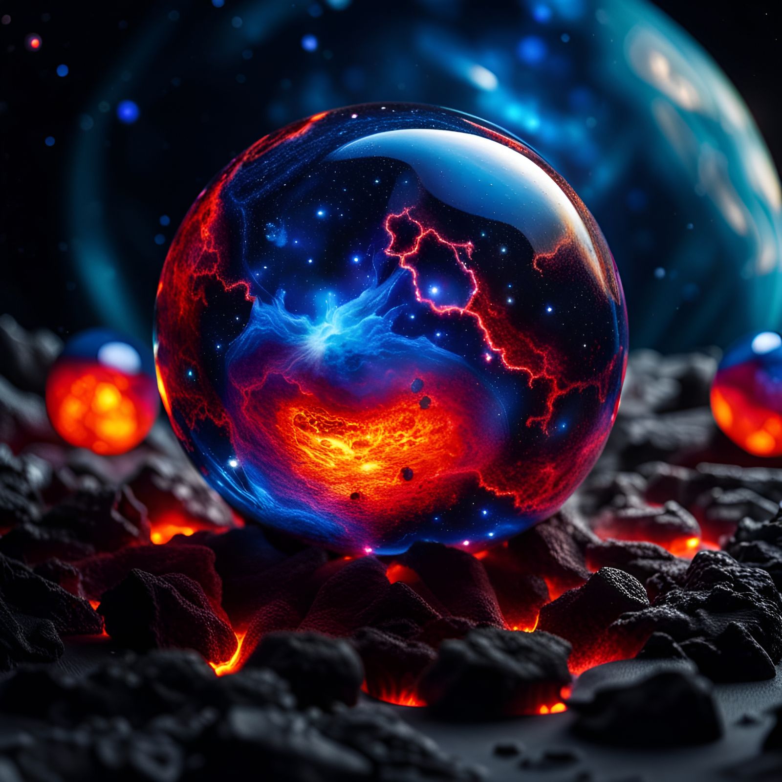 Cosmic orb  by @Accordance