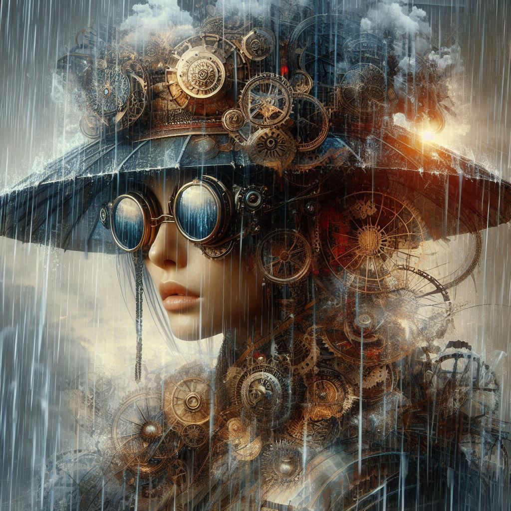 double exposure beautiful fantasy portrait landscape..