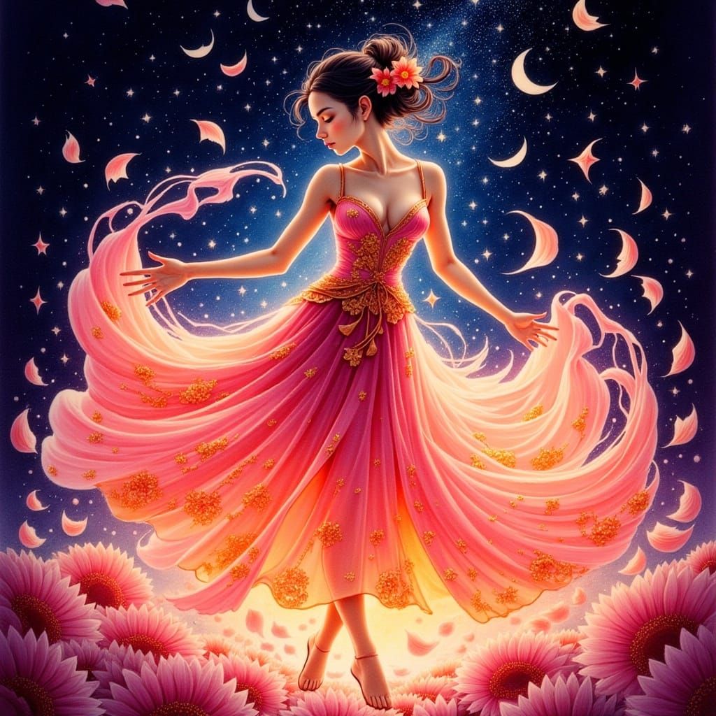 Starlight Flower Dance (Goblin Fantasy Flux)  by @BlakeRaven