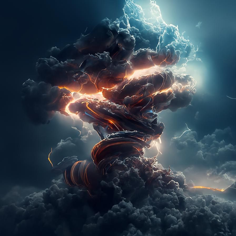 i am the storm that is approaching (virgil status) - AI Generated Artwork -  NightCafe Creator