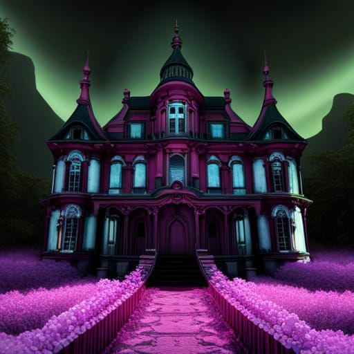 haunted manor - AI Generated Artwork - NightCafe Creator