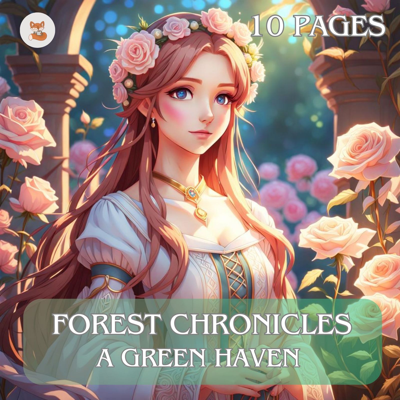 Coloring book  Forest Chronicles