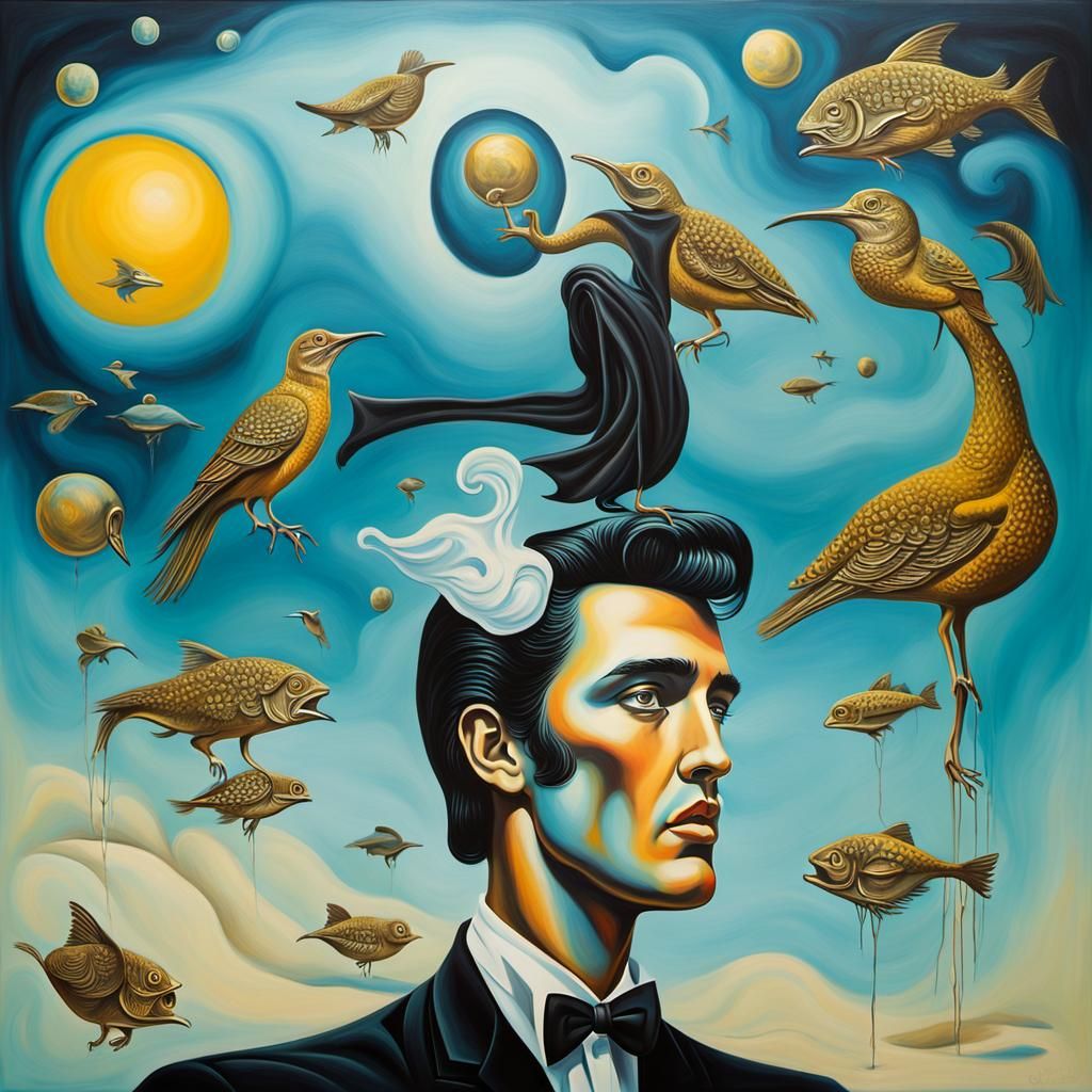 Elvis Presley Surreal Style