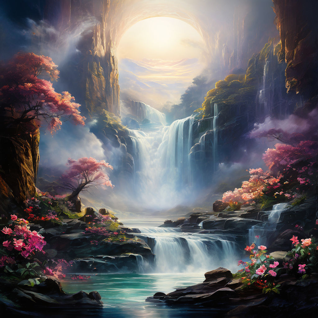 A waterfall – Pl