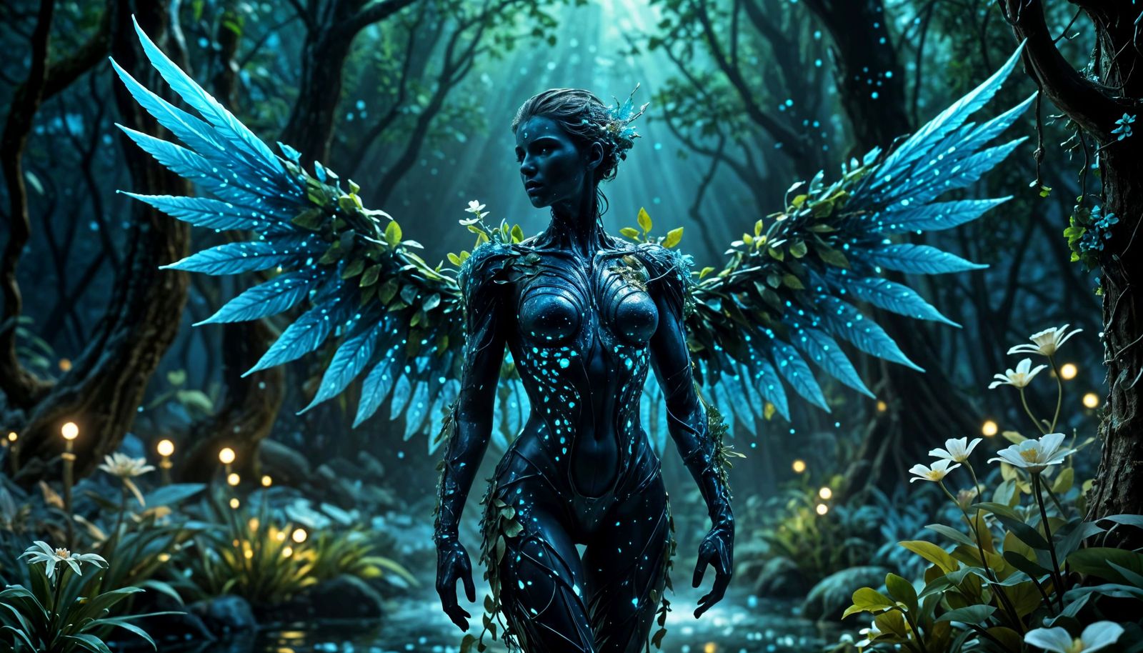 Verdant seraph of the abyss _  by @Renan B