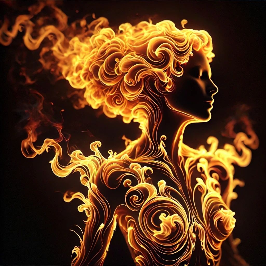 Girl on fire