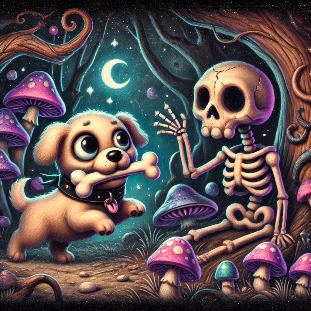 Give it back good boy!