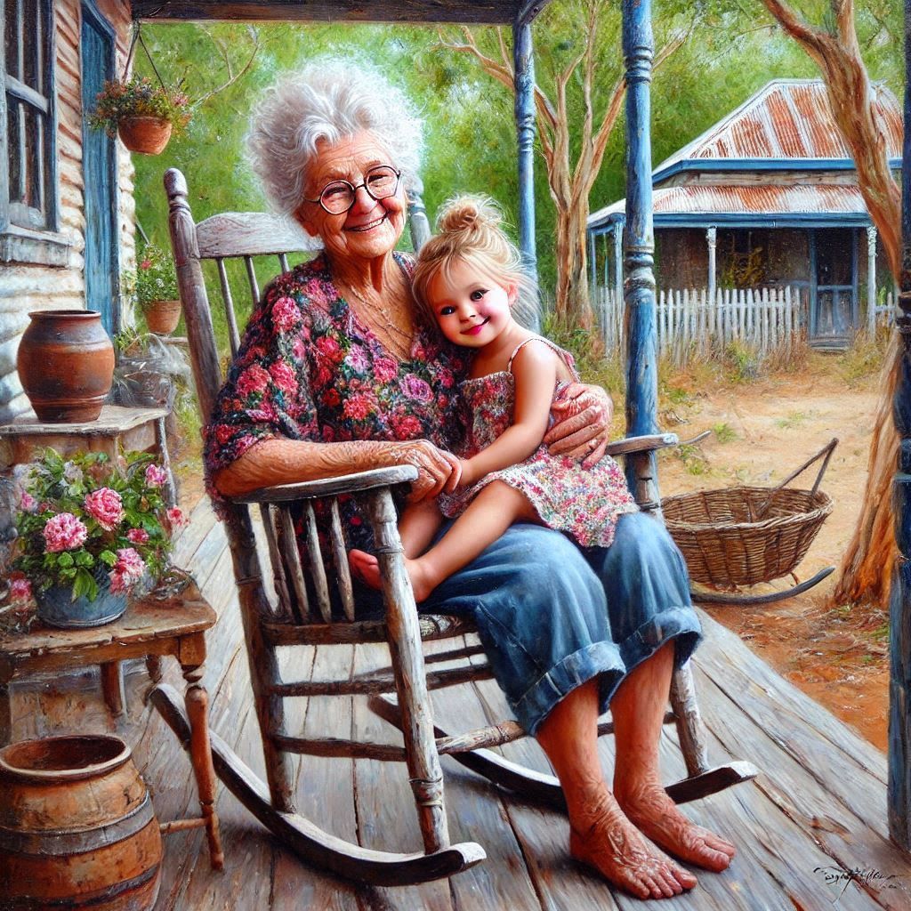 Granny's little girl  by @Nednut4362