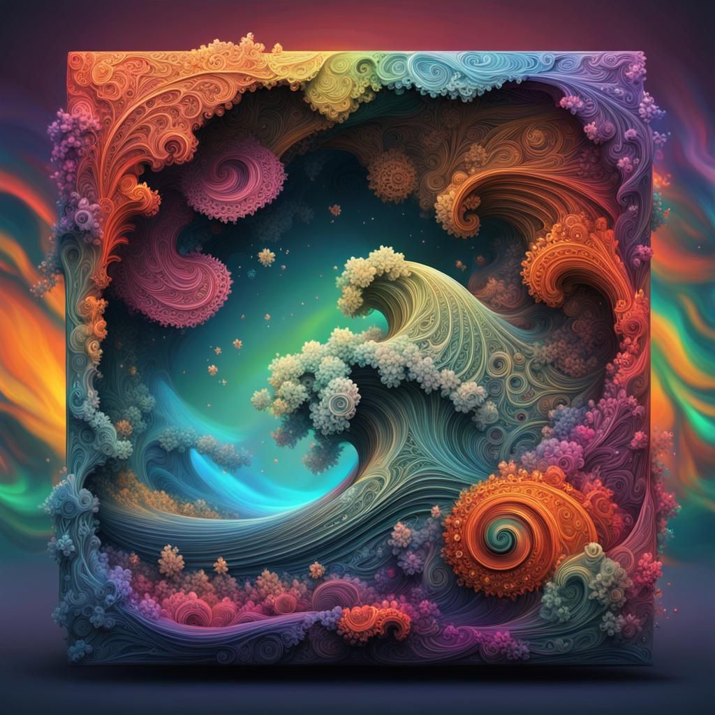Box full of colors
