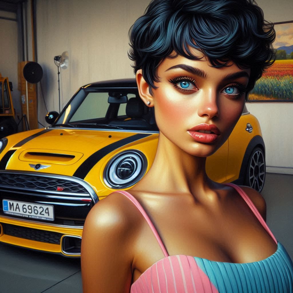 She goes from 0-60 in .... uhm.... I dont know 😝