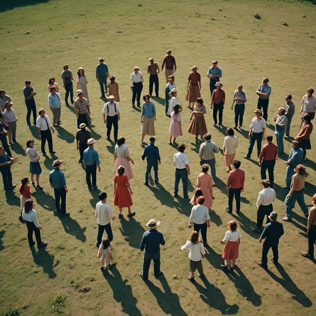 The Fibonacci Square Dance