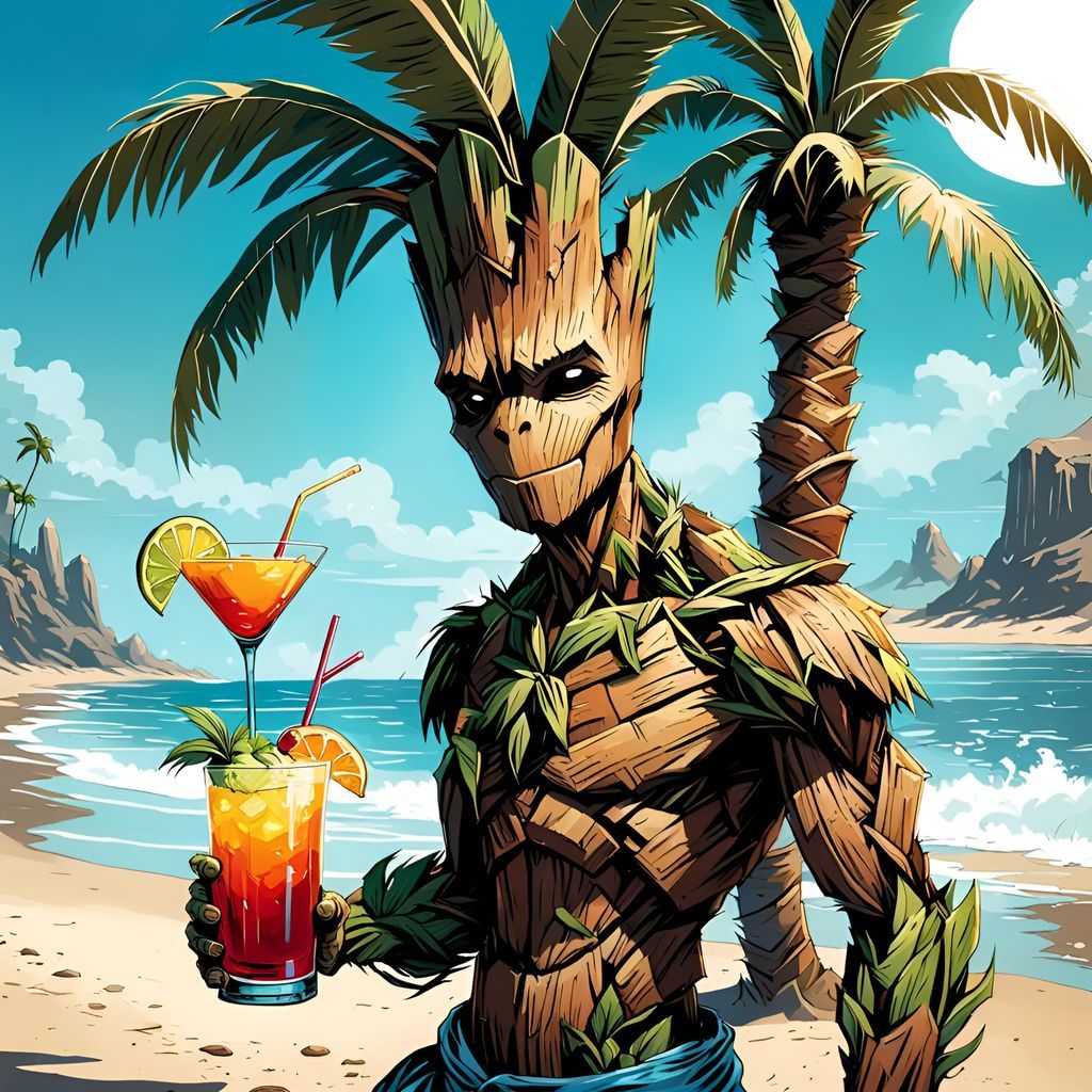 Is that a Palm Tree or Groot?  by @Jenna Ivy
