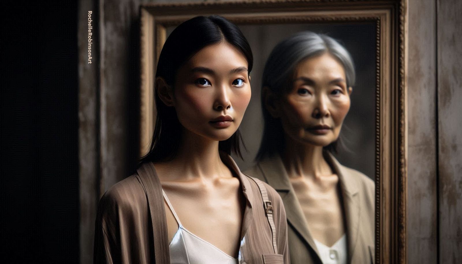 A Womans Future in the Mirror