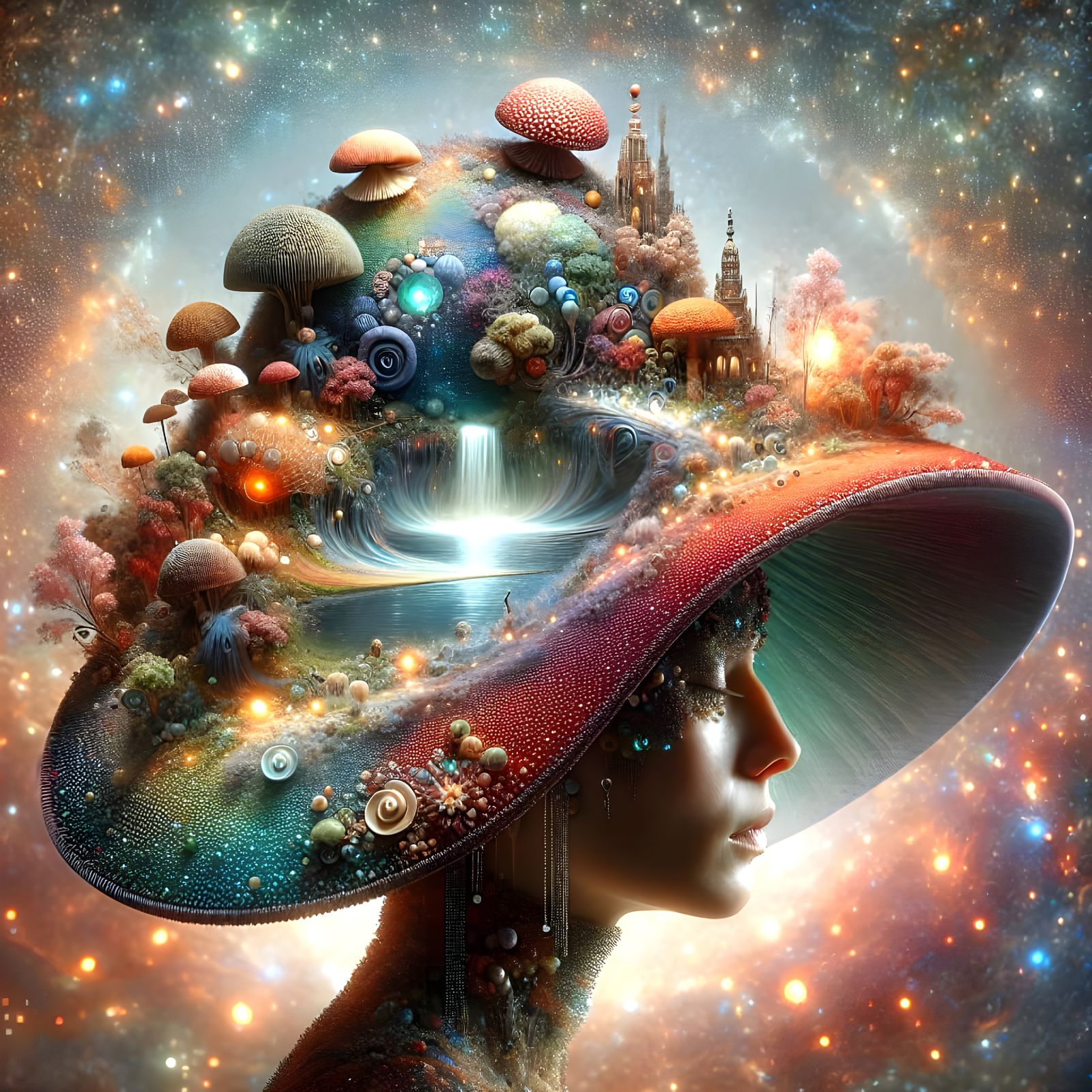 extraordinary hat  by @Floe Joe 