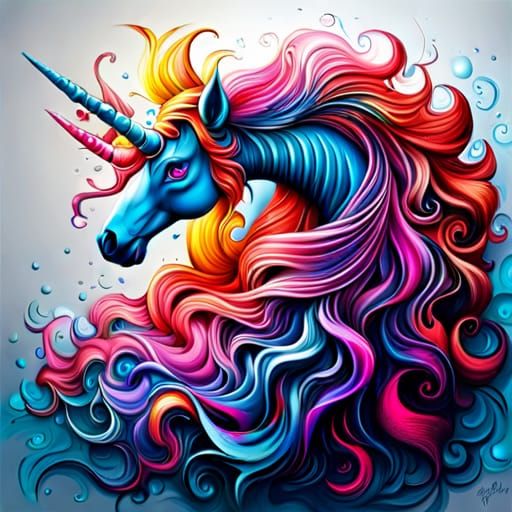 Unicorn - AI Generated Artwork - NightCafe Creator