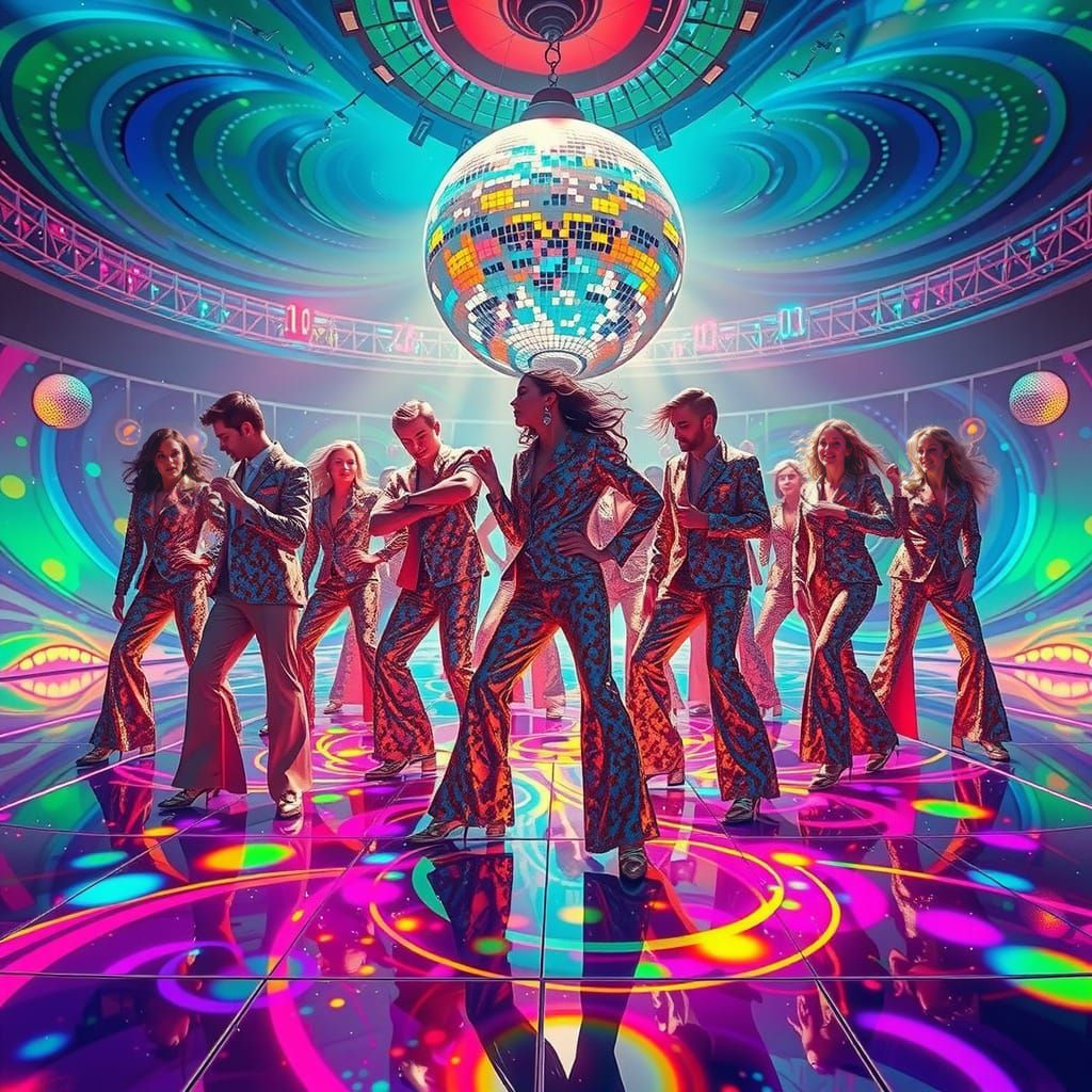 Disco Fever  by @Raven