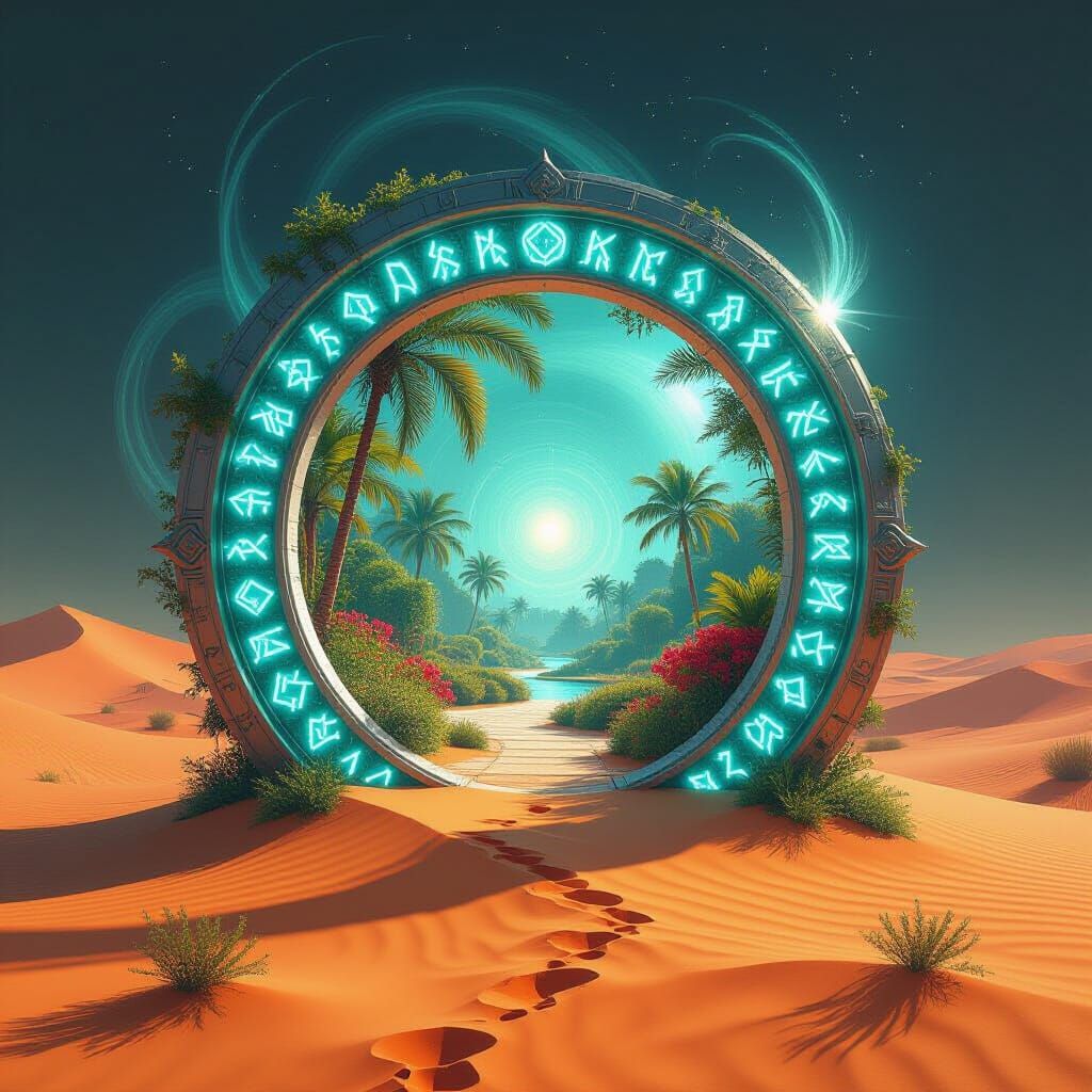 Hidden Oasis  by @Cheshy