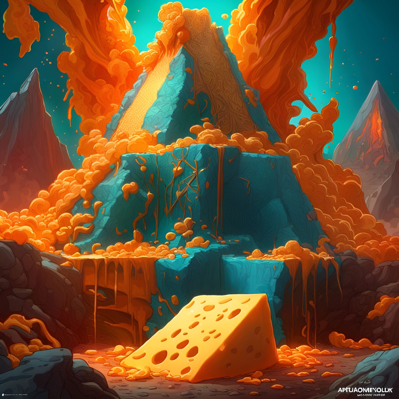 Cheesy Eruption 