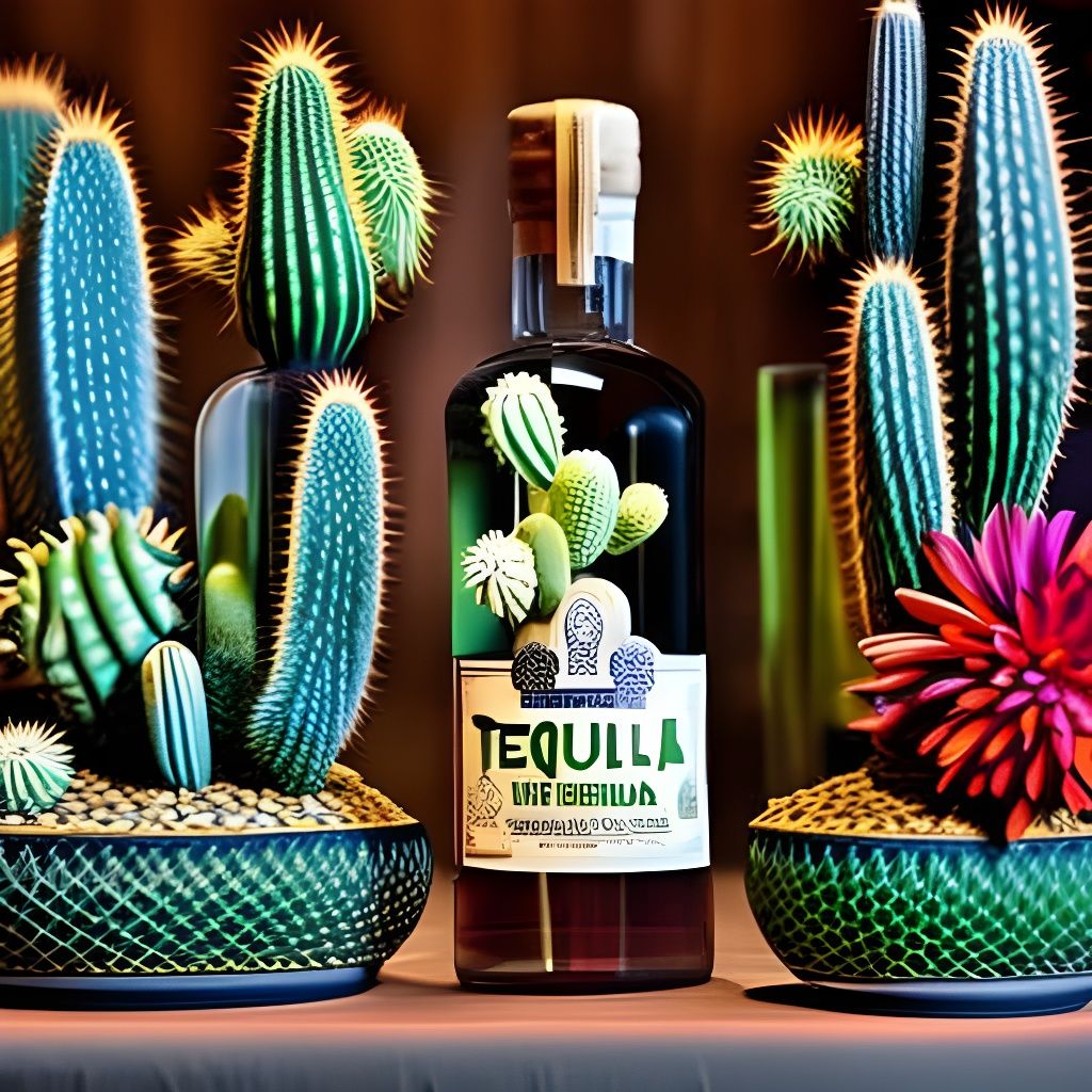 Tequila “El Cactus” - AI Generated Artwork - NightCafe Creator