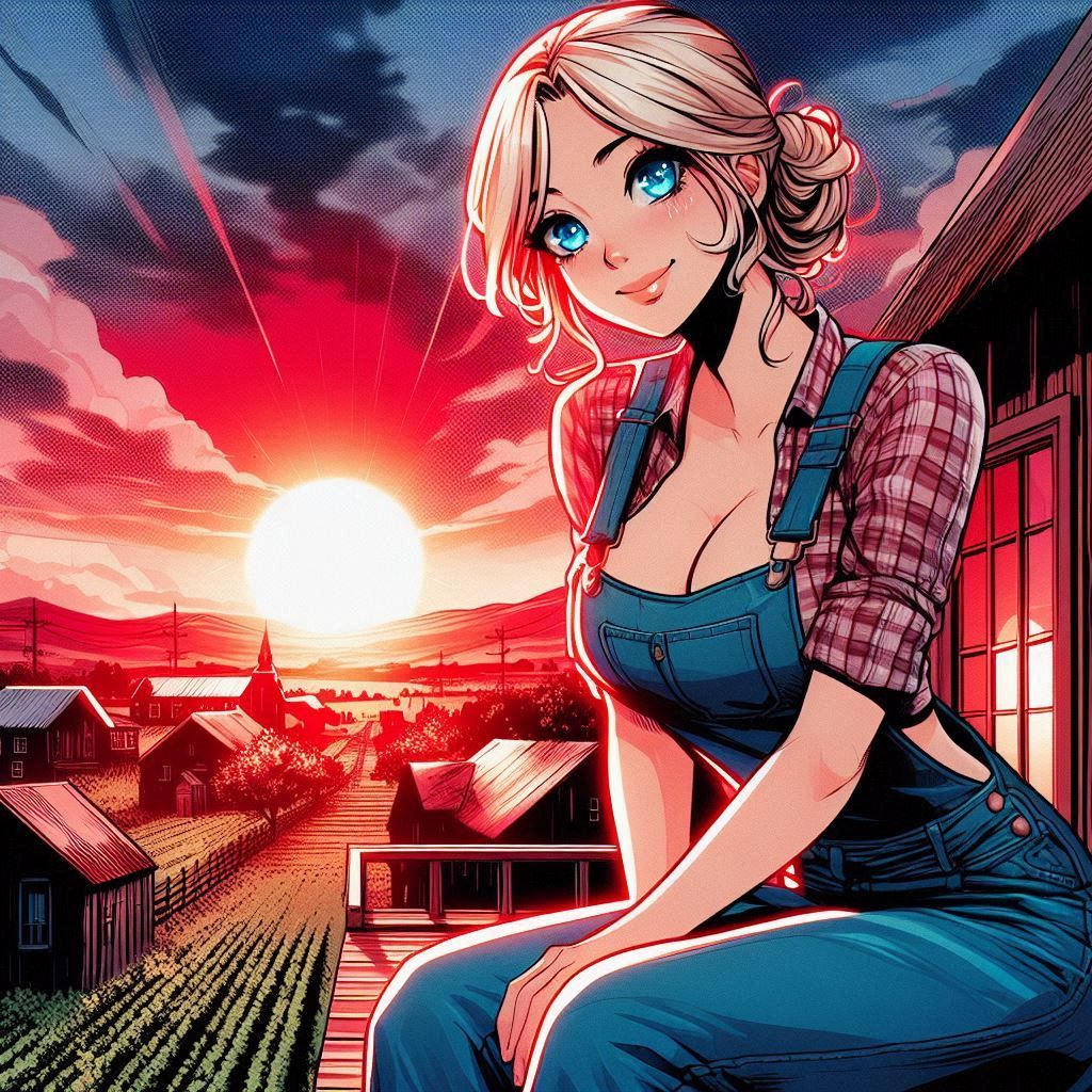 Enjoying the Setting Sun