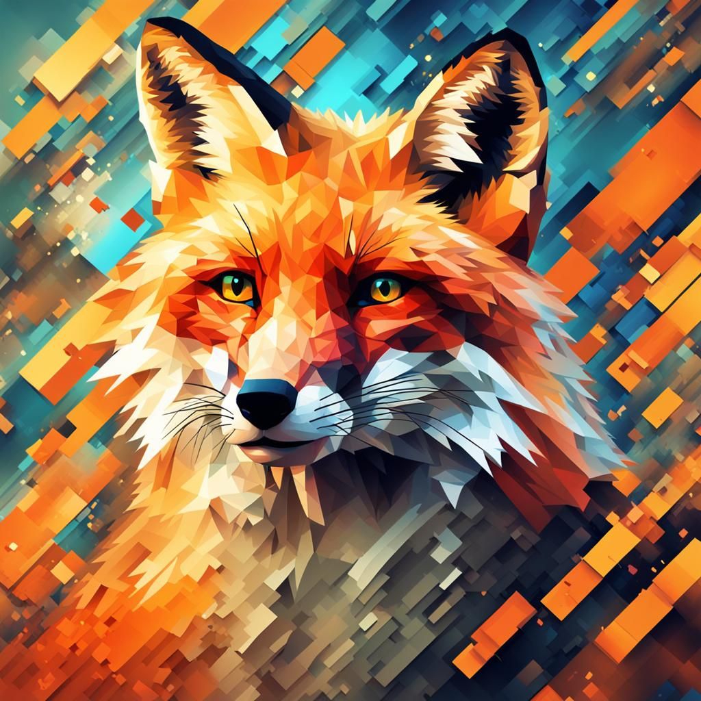 Portrait of fox