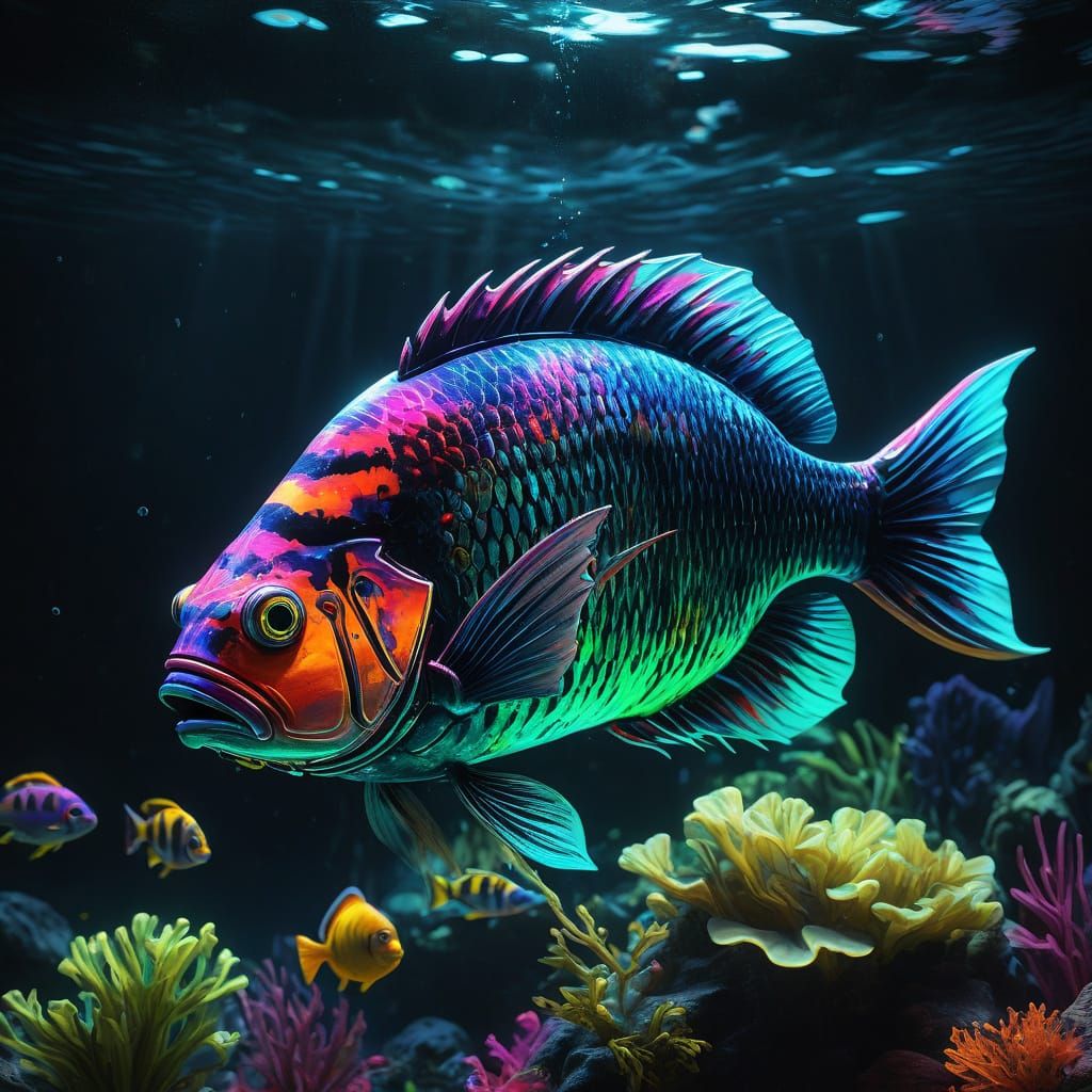 Glowfish  by @Accidentalrage