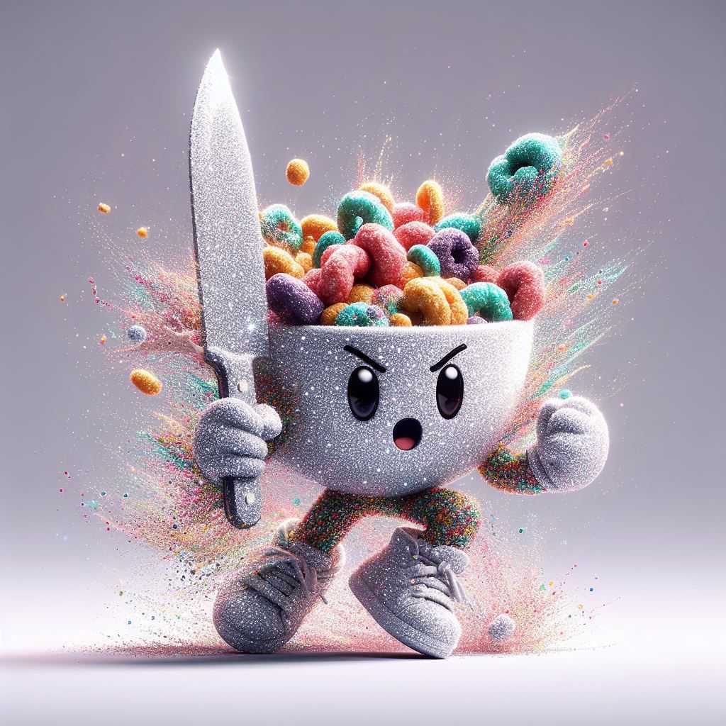 Cereal killer - AI Generated Artwork - NightCafe Creator