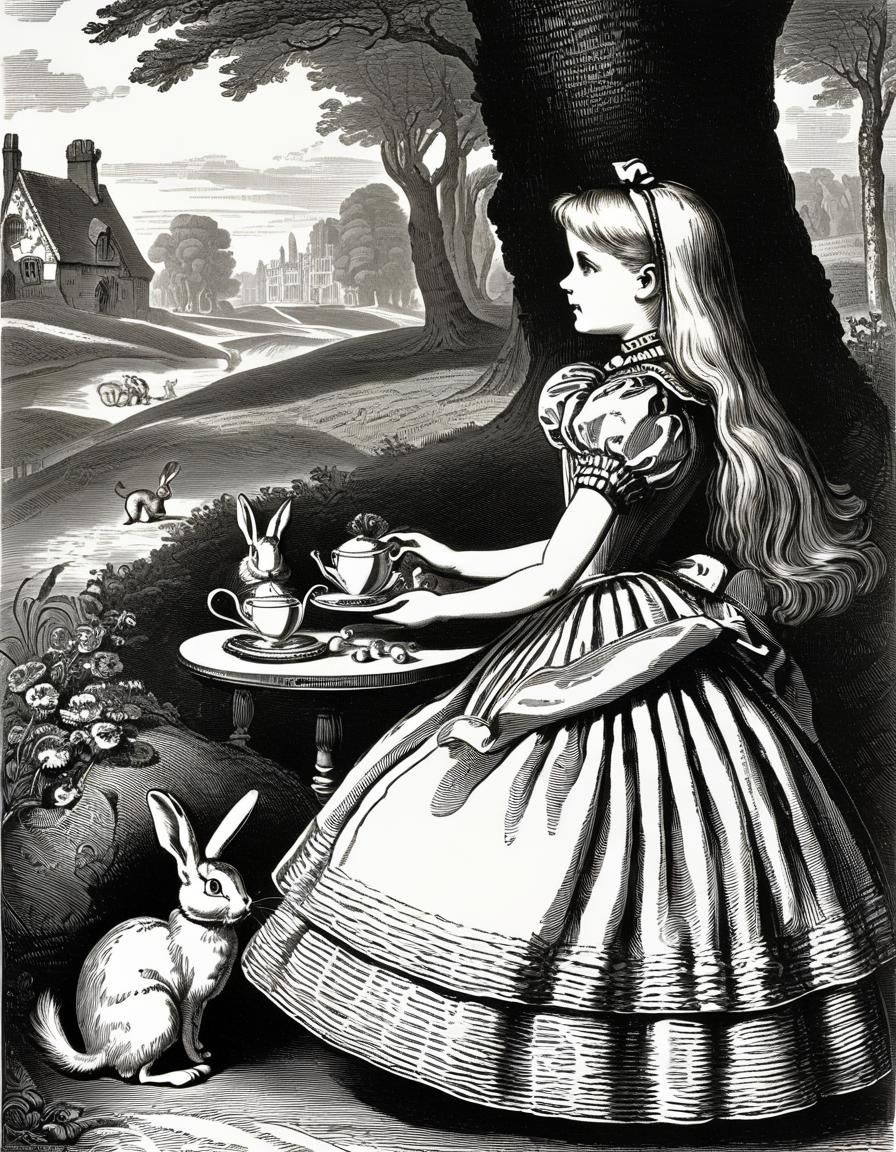 "But then, said Alice, if the world has absolutely no meanin...