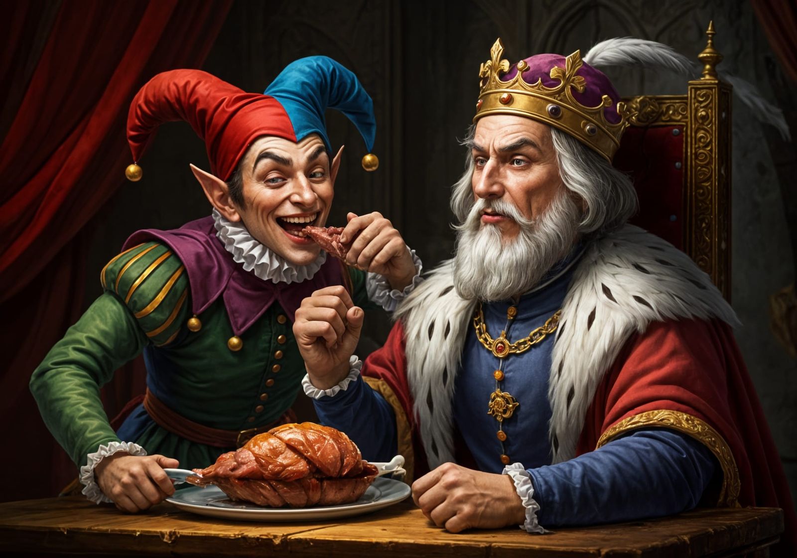 Not amused.  by @Pigsy