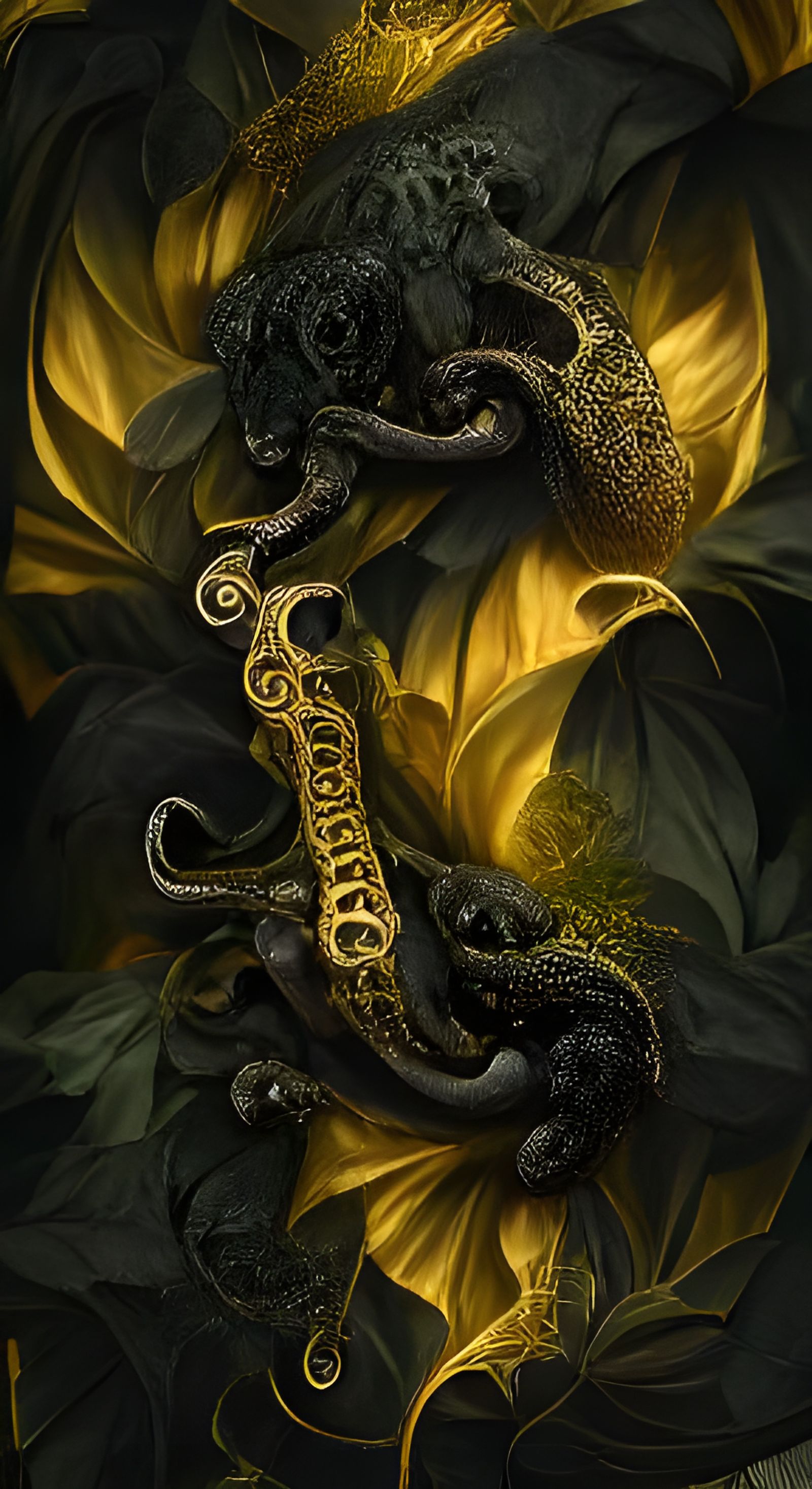The black Gecko