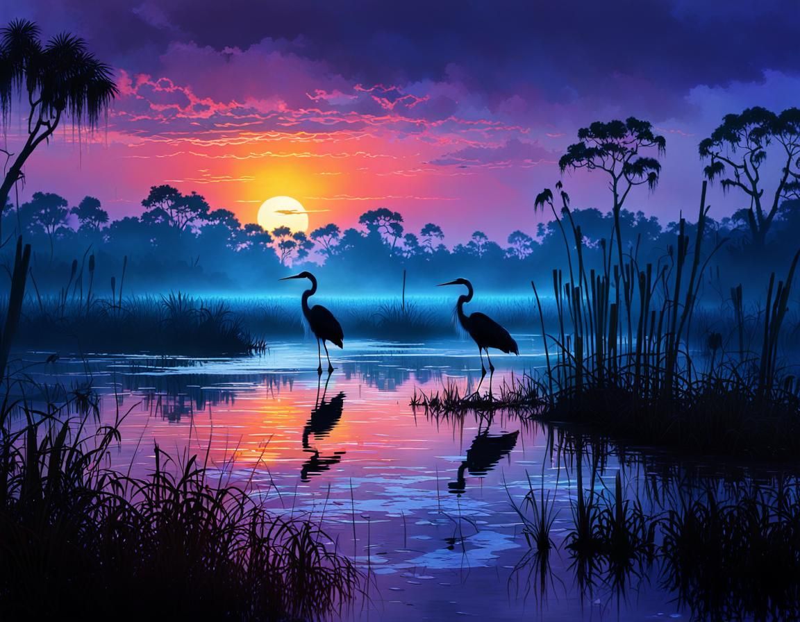 Everglades Sunset