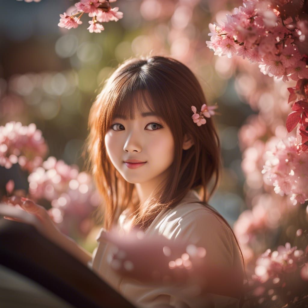 Beautiful japanese girl