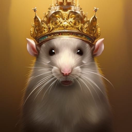 rat king, Stable Diffusion