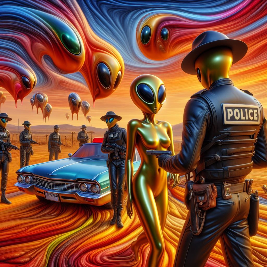 Alien police