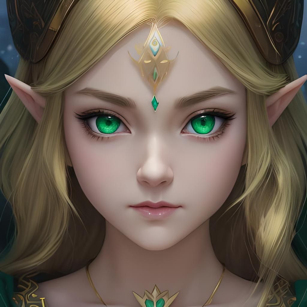 Beautiful princess Zelda - AI Generated Artwork - NightCafe Creator