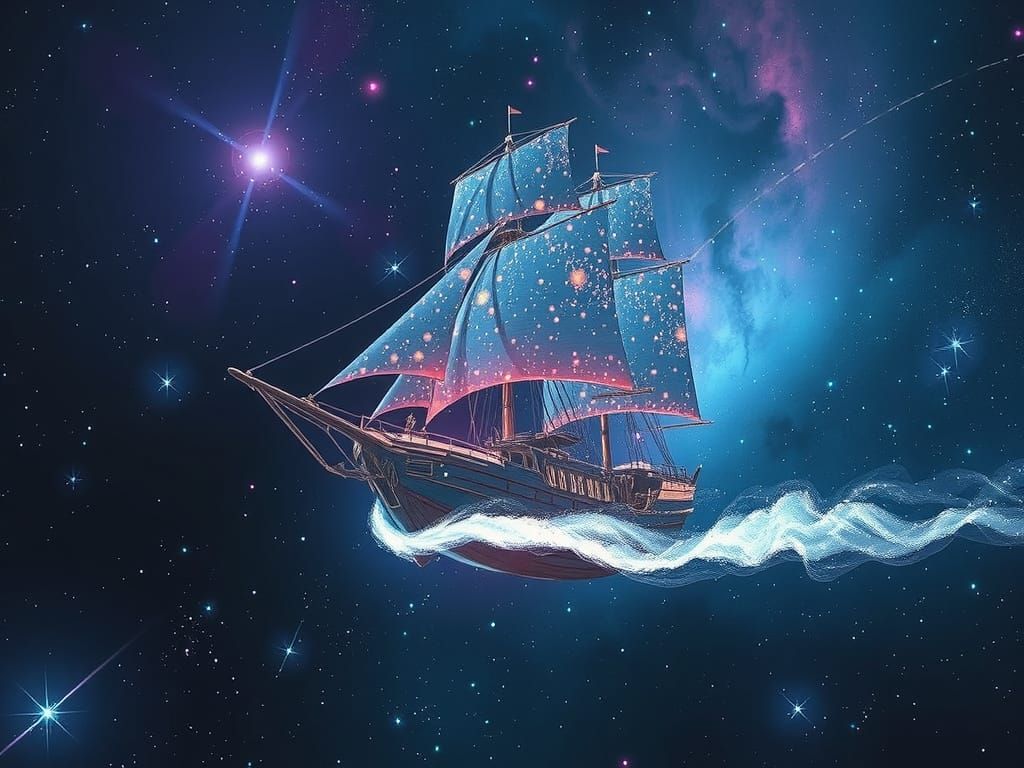 Sailing the cosmos