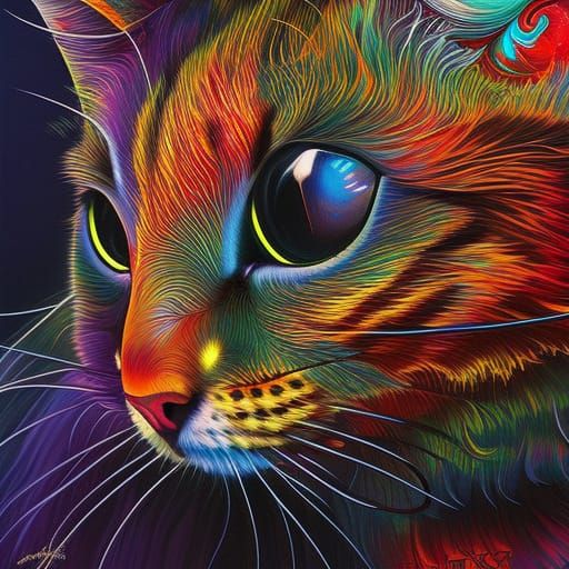 Handsome kitty - AI Generated Artwork - NightCafe Creator