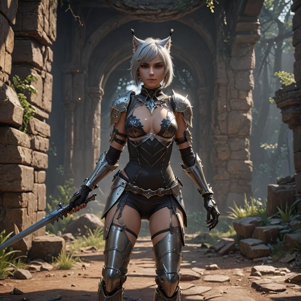 2B Lynx: 3D Game Cinematic Masterpiece