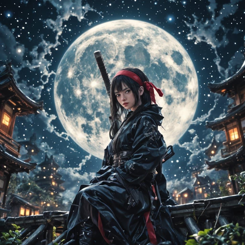 Moonlit Kunoichi